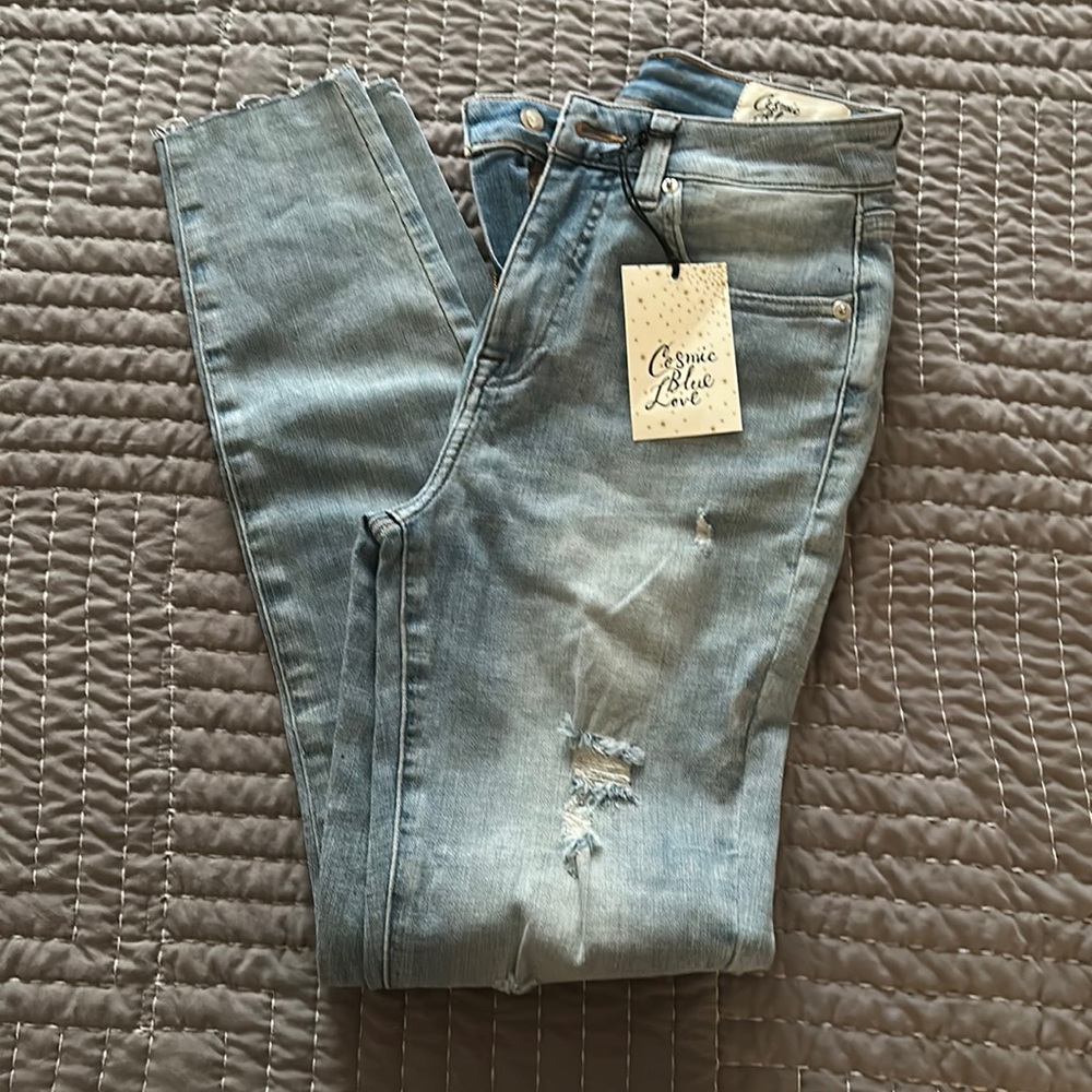 Size 4 cosmic blue love jeans